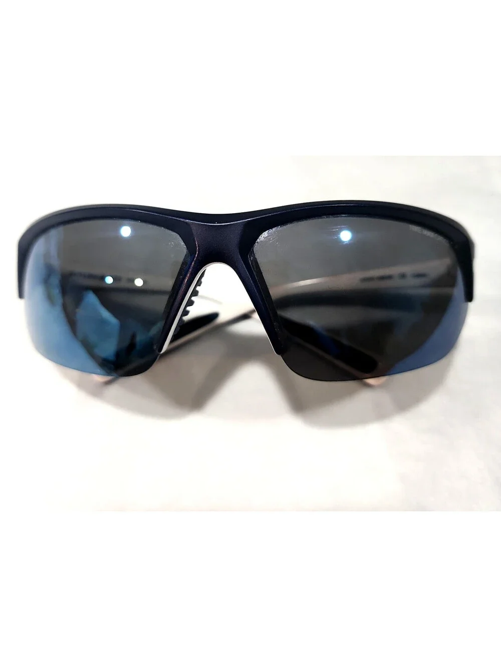 Nike EV0525 414 Skylon Ace Blue White Sports Wrap Sunglasses